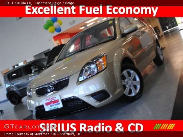 2011 Kia Rio LX in Cashmere Beige