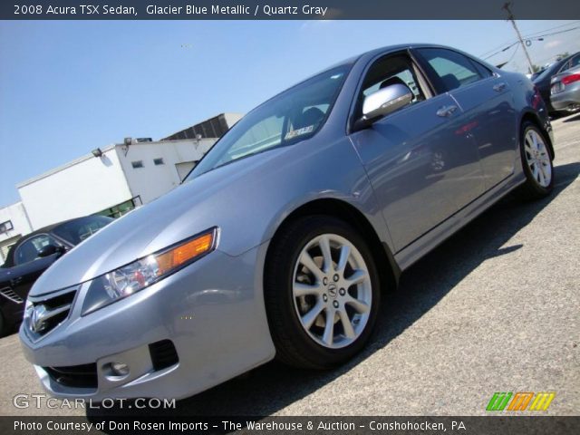 2008 Acura TSX Sedan in Glacier Blue Metallic