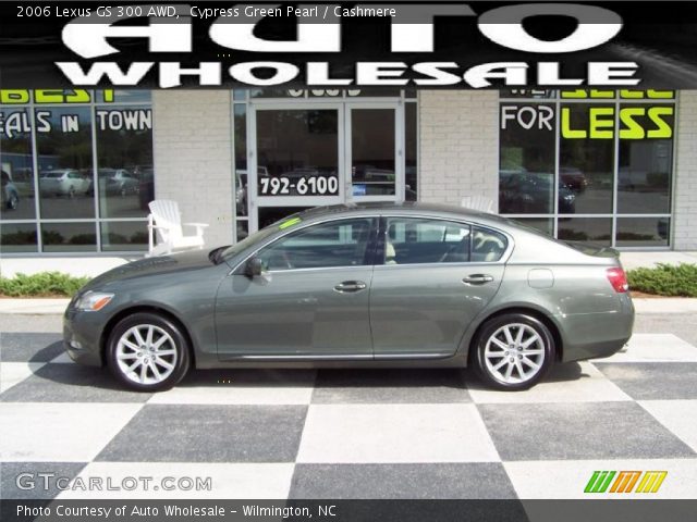 2006 Lexus GS 300 AWD in Cypress Green Pearl