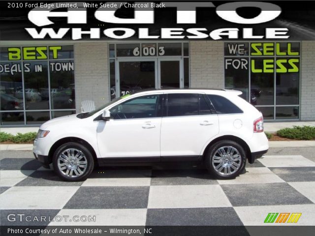 2010 Ford Edge Limited in White Suede