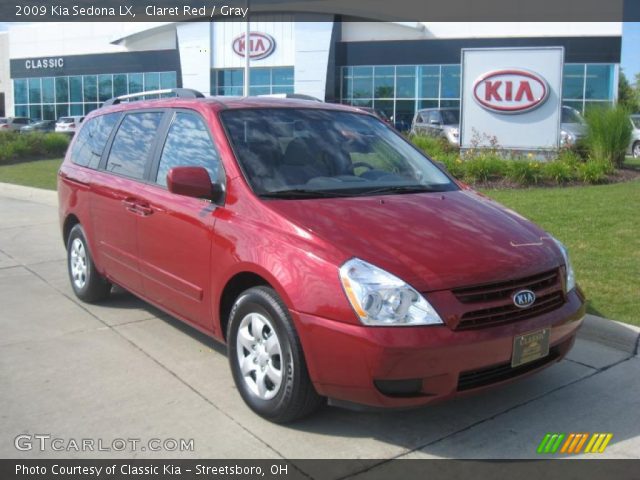 2009 Kia Sedona LX in Claret Red
