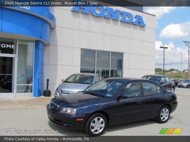 2005 Hyundai Elantra GLS Sedan in Moonlit Blue