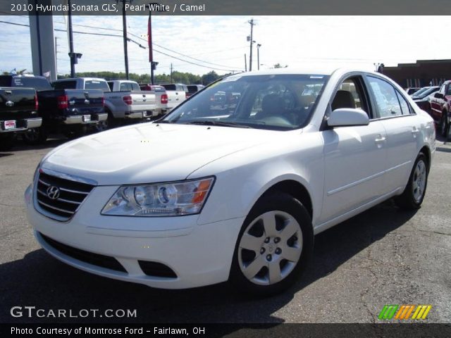 2010 Hyundai Sonata GLS in Pearl White