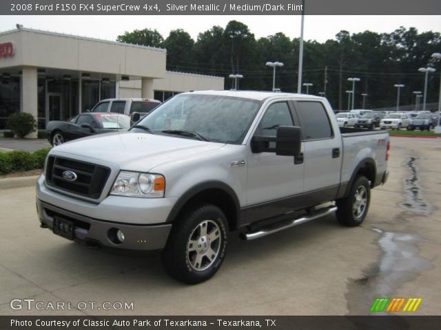 2008 Ford F150 FX4 SuperCrew 4x4 in Silver Metallic