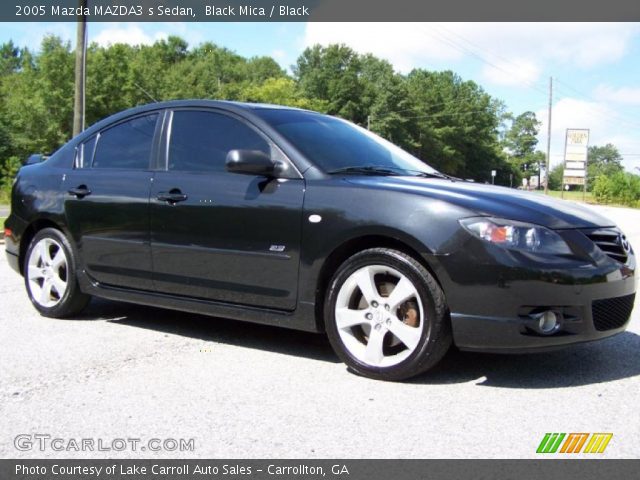 2005 Mazda MAZDA3 s Sedan in Black Mica