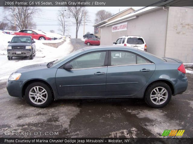 2006 Pontiac G6 V6 Sedan in Stealth Gray Metallic