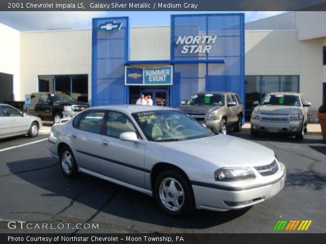 2001 Chevrolet Impala LS in Galaxy Silver Metallic