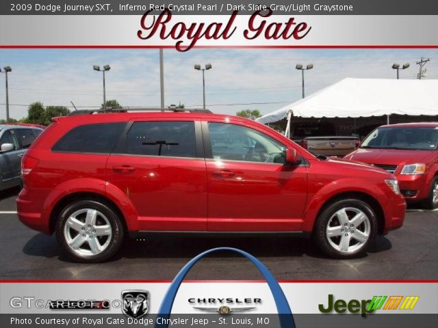2009 Dodge Journey SXT in Inferno Red Crystal Pearl