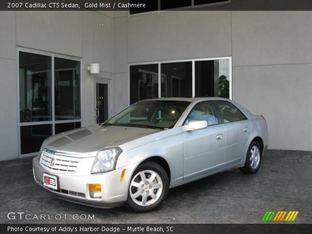 2007 Cadillac CTS Sedan in Gold Mist