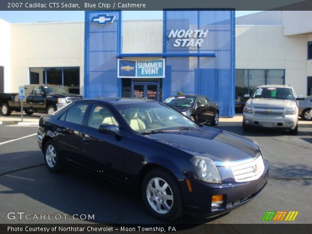 2007 Cadillac CTS Sedan in Blue Chip