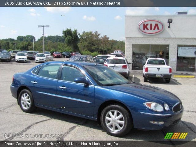 2005 Buick LaCrosse CXL in Deep Sapphire Blue Metallic
