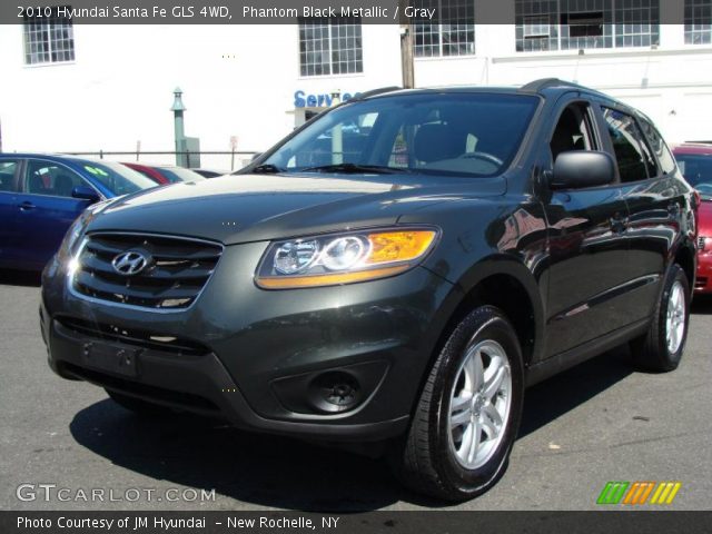 2010 Hyundai Santa Fe GLS 4WD in Phantom Black Metallic
