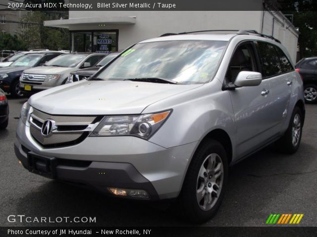 2007 Acura MDX Technology in Billet Silver Metallic