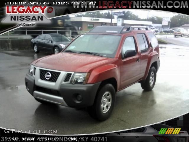 2010 Nissan Xterra X 4x4 in Red Brick Metallic