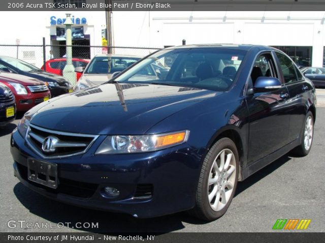 2006 Acura TSX Sedan in Royal Blue Pearl