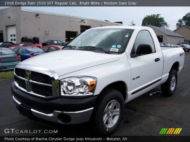 2008 Dodge Ram 1500 SXT Regular Cab in Bright White
