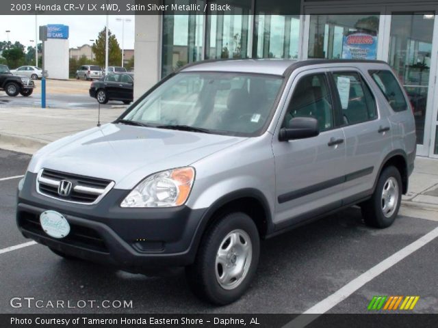 2003 Honda CR-V LX 4WD in Satin Silver Metallic