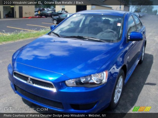 2010 Mitsubishi Lancer ES in Octane Blue Metallic