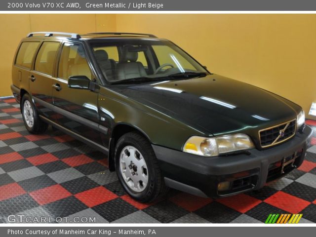 2000 Volvo V70 XC AWD in Green Metallic