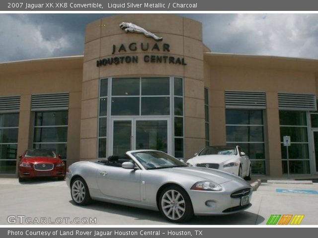 2007 Jaguar XK XK8 Convertible in Liquid Silver Metallic