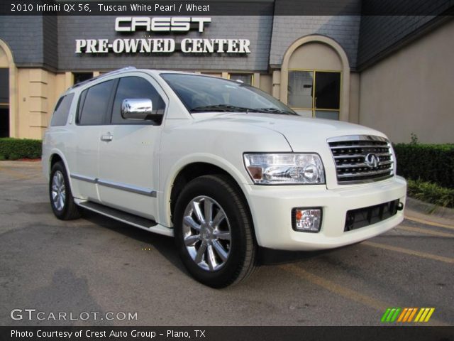 2010 Infiniti QX 56 in Tuscan White Pearl