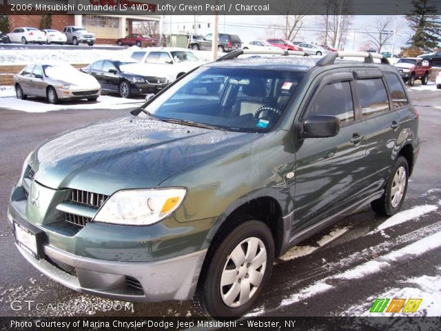 2006 Mitsubishi Outlander LS 4WD in Lofty Green Pearl