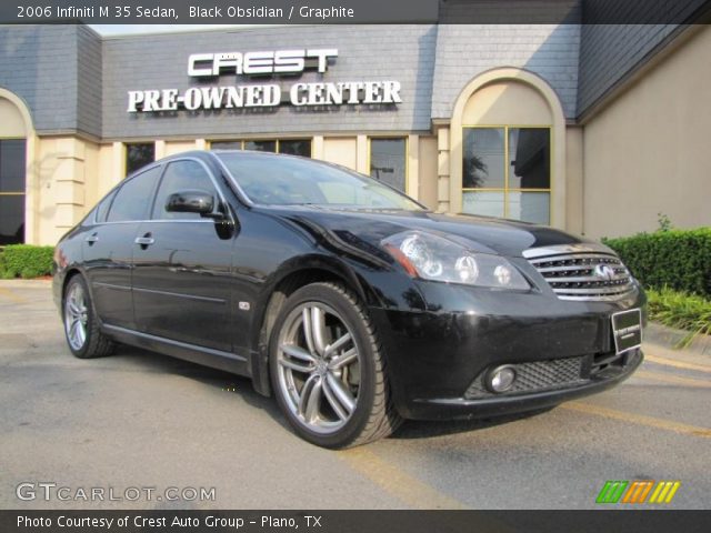2006 Infiniti M 35 Sedan in Black Obsidian