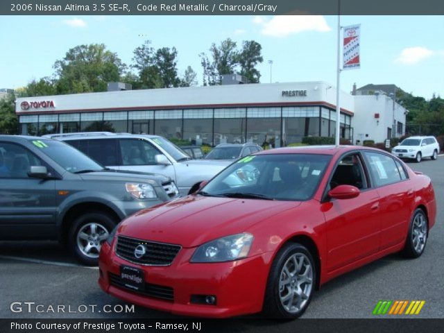 2006 Nissan Altima 3.5 SE-R in Code Red Metallic