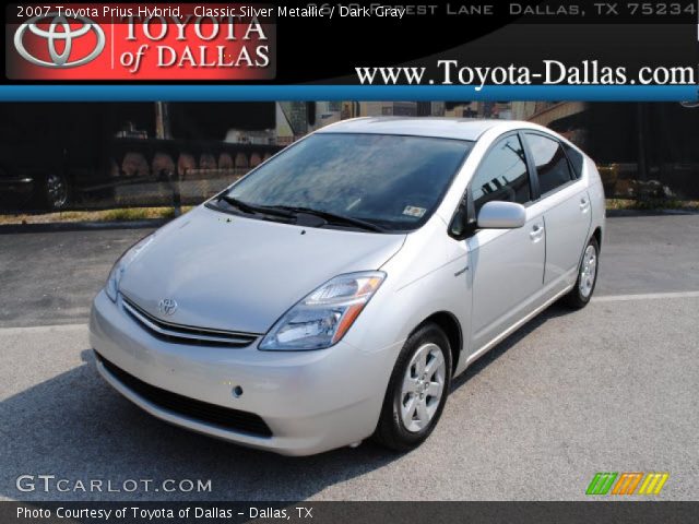 2007 Toyota Prius Hybrid in Classic Silver Metallic