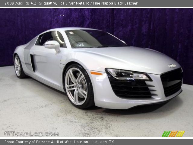 2009 Audi R8 4.2 FSI quattro in Ice Silver Metallic