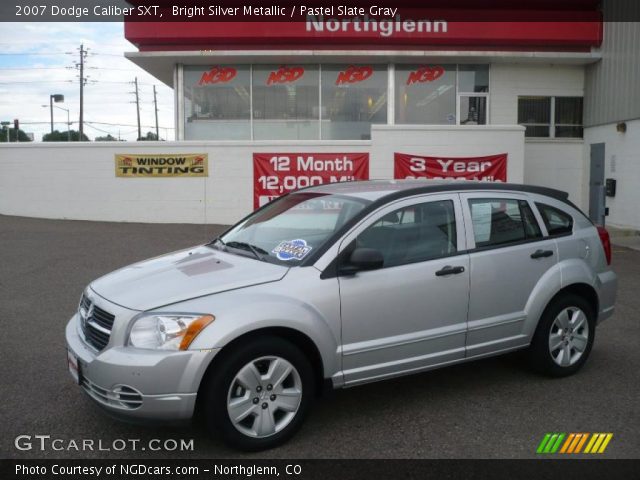 2007 Dodge Caliber SXT in Bright Silver Metallic