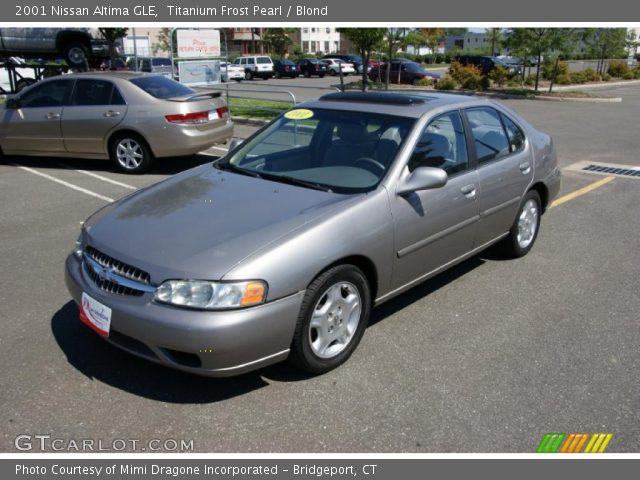 2001 Nissan Altima GLE in Titanium Frost Pearl