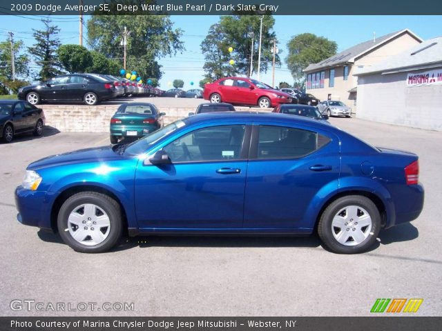 2009 Dodge Avenger SE in Deep Water Blue Pearl