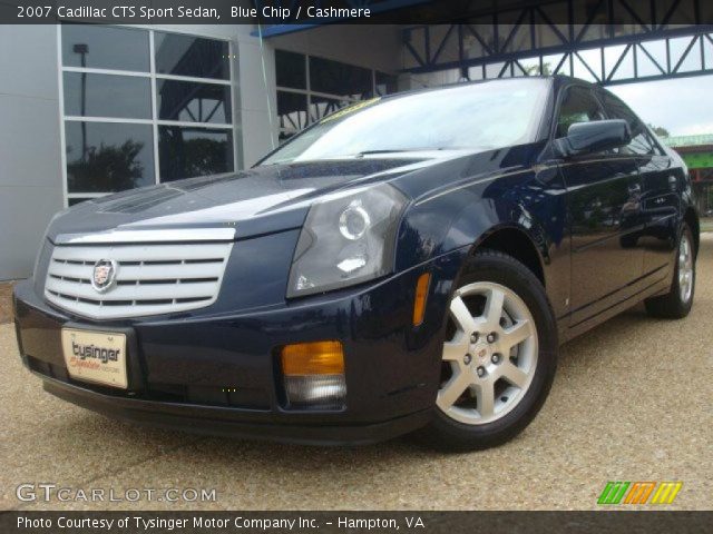 2007 Cadillac CTS Sport Sedan in Blue Chip