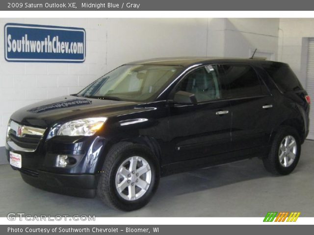 2009 Saturn Outlook XE in Midnight Blue