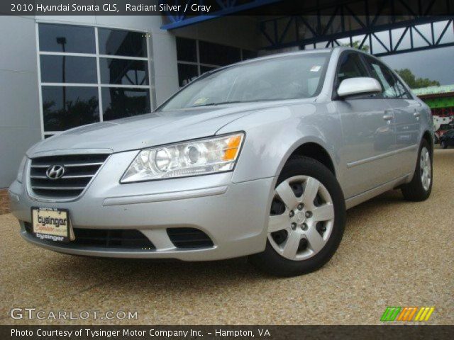 2010 Hyundai Sonata GLS in Radiant Silver