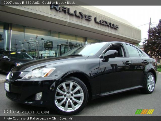 2007 Lexus IS 250 AWD in Obsidian Black