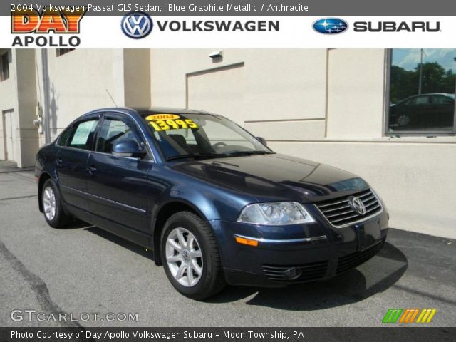 2004 Volkswagen Passat GLS Sedan in Blue Graphite Metallic