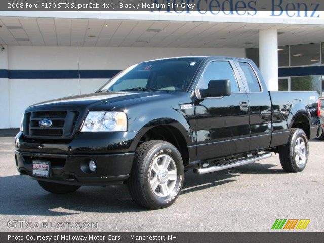 2008 Ford F150 STX SuperCab 4x4 in Black