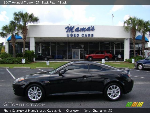 2007 Hyundai Tiburon GS in Black Pearl