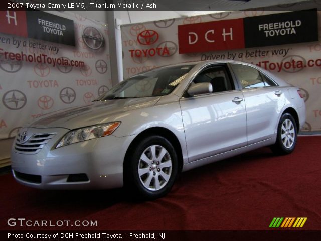 2007 Toyota Camry LE V6 in Titanium Metallic