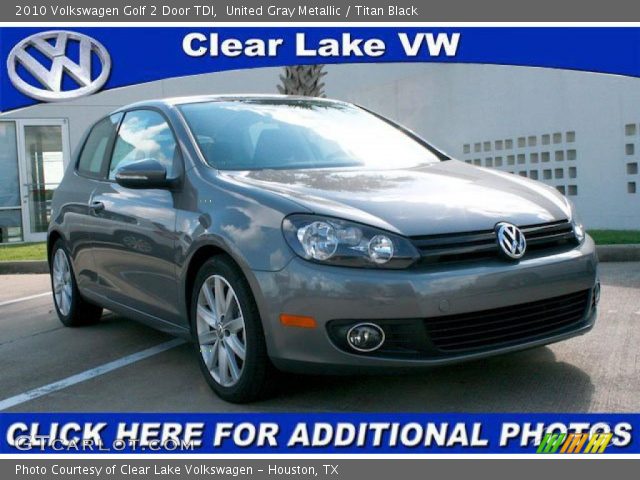 2010 Volkswagen Golf 2 Door TDI in United Gray Metallic