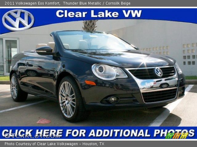 2011 Volkswagen Eos Komfort in Thunder Blue Metallic