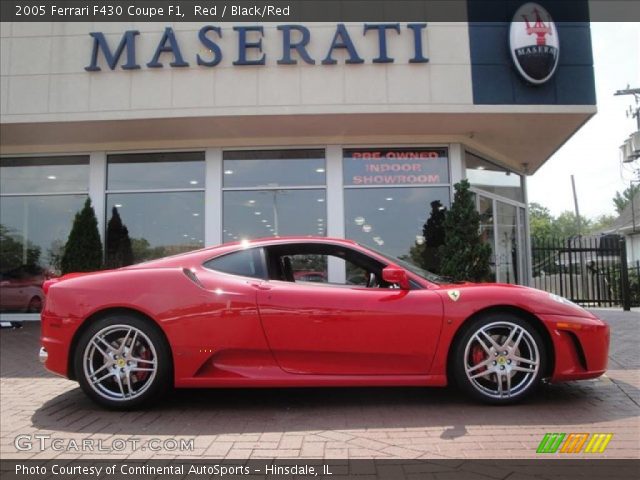 2005 Ferrari F430 Coupe F1 in Red