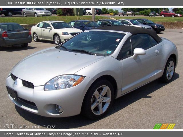 2008 Mitsubishi Eclipse Spyder GS in Liquid Silver Metallic