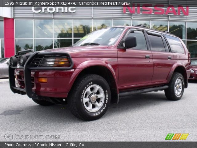 1999 Mitsubishi Montero Sport XLS 4x4 in Cambridge Red Pearl