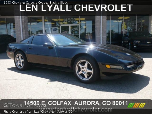 1993 Chevrolet Corvette Coupe in Black