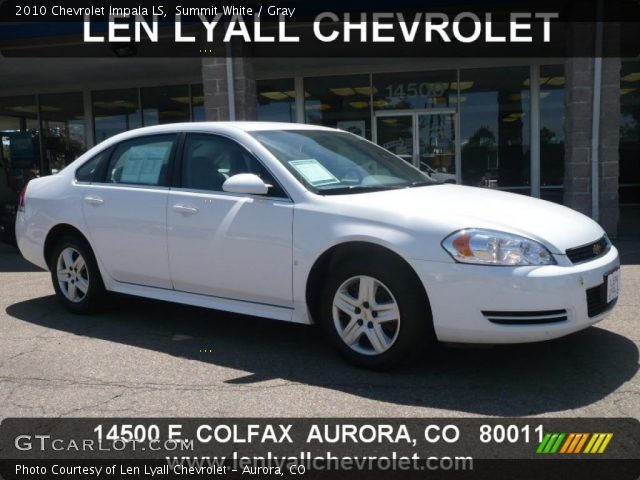 2010 Chevrolet Impala LS in Summit White