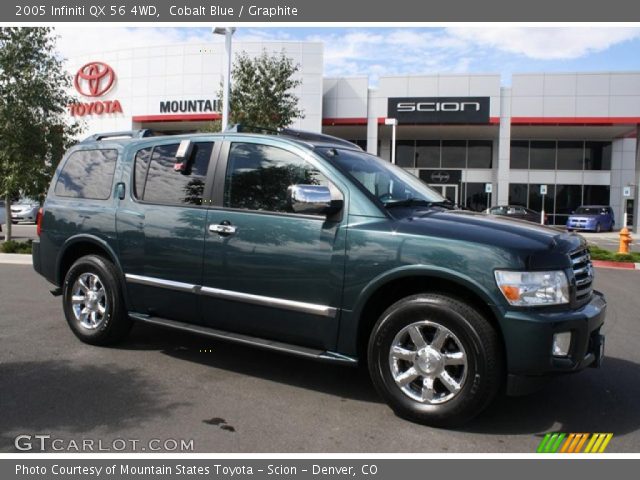 2005 Infiniti QX 56 4WD in Cobalt Blue