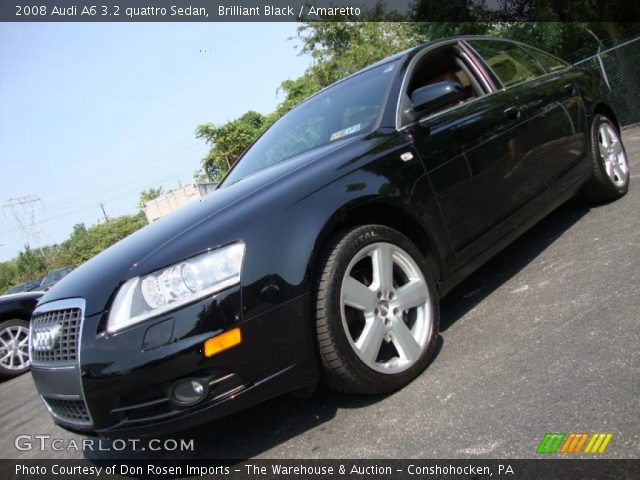 2008 Audi A6 3.2 quattro Sedan in Brilliant Black